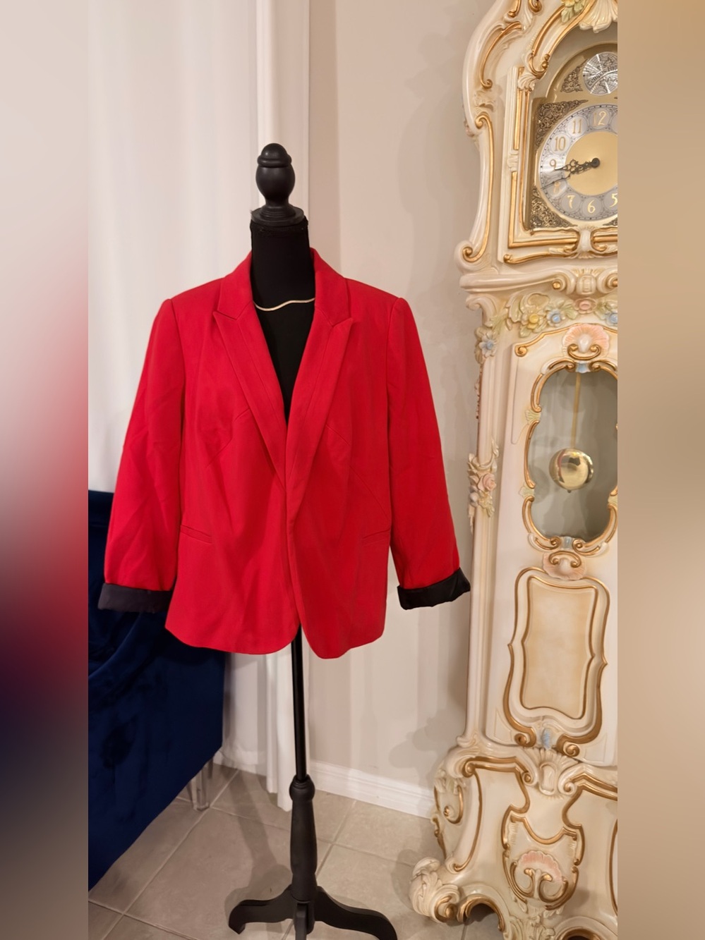 Worthington Bright Red Women's Blazer